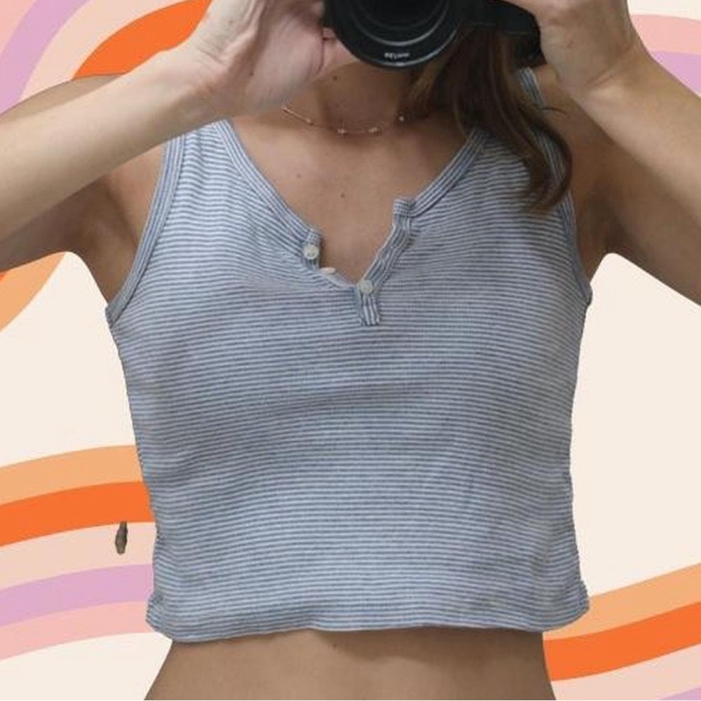 Brandy Melville Striped Tank Top